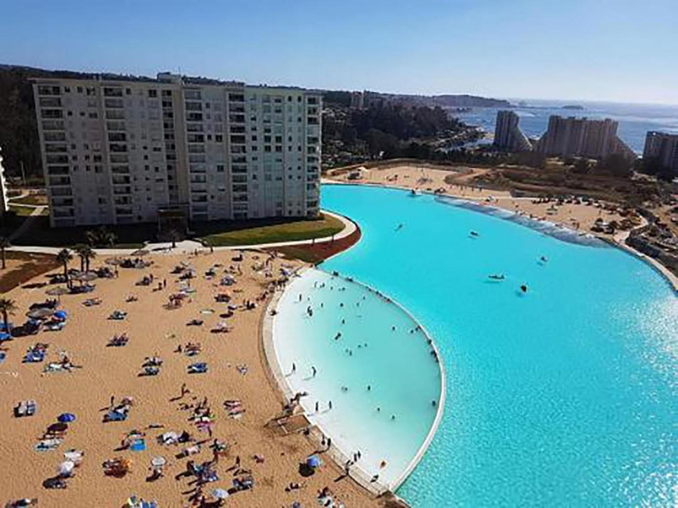 Laguna Bahía Algarrobo Exterior foto