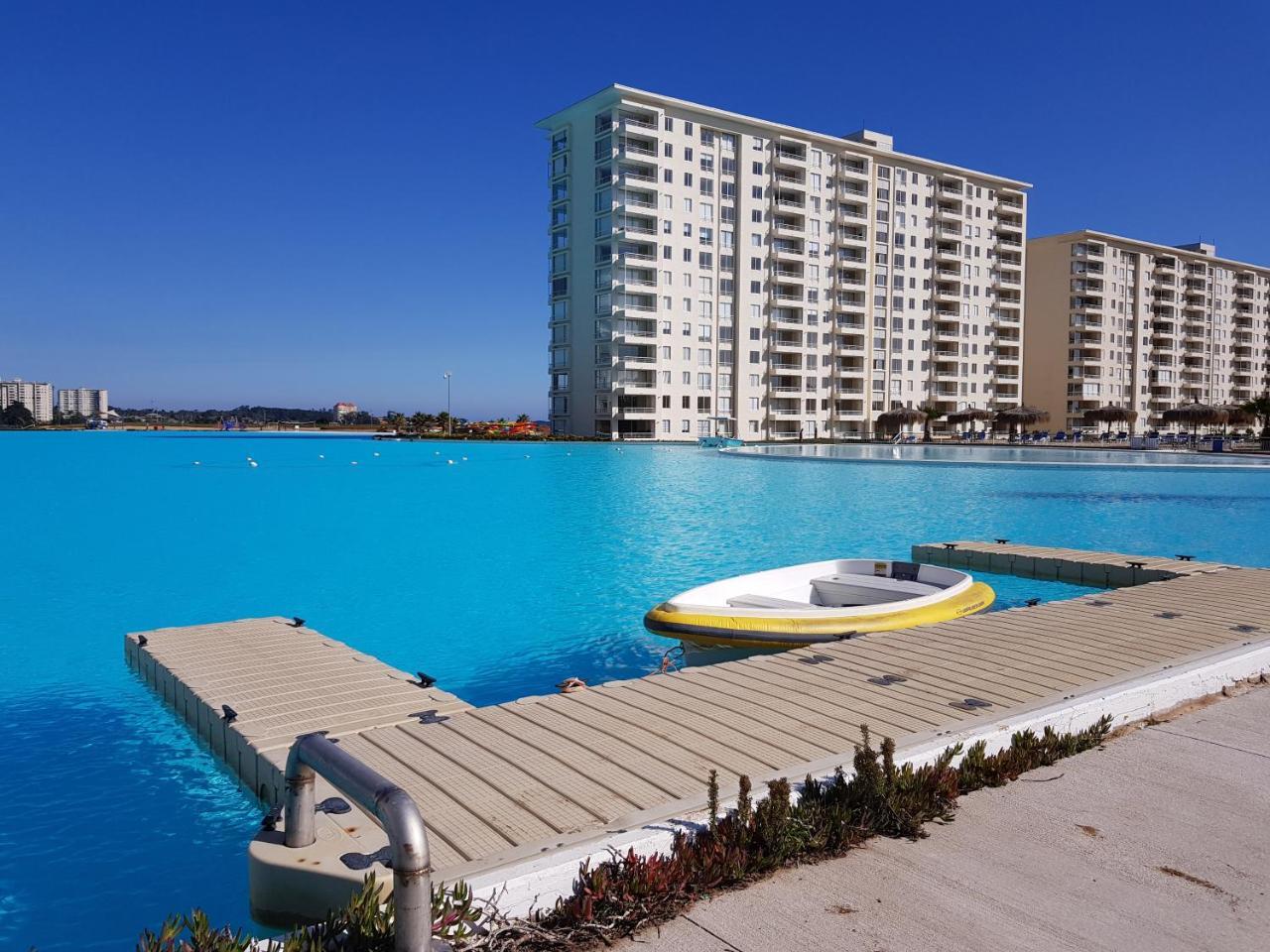 Laguna Bahía Algarrobo Exterior foto